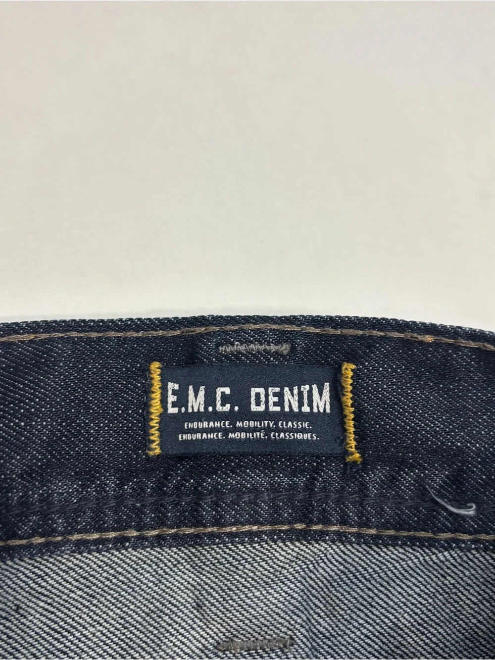 Silver Jeans Mens 33x30 Blue Denim Pants Eddie Thick Stitch Casual